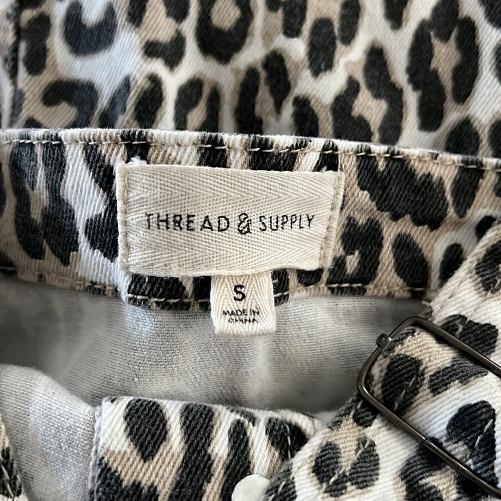 Thread & Supply Leopard Overall Dress - Picture 7 of 7